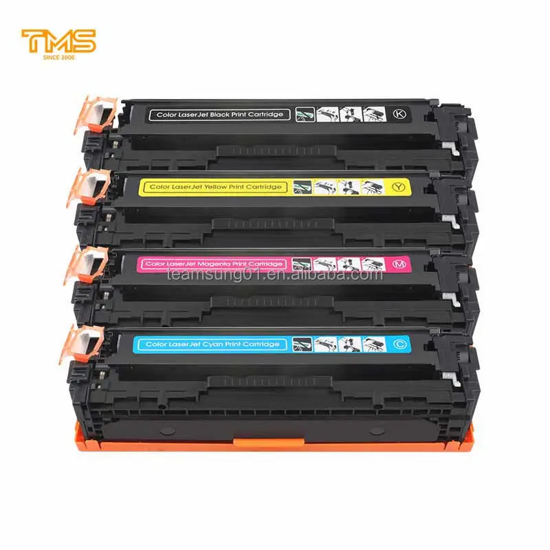 TMS CE320 toner cartridge For HP1525 CP1525NW toner HP128A MFP color laser printer