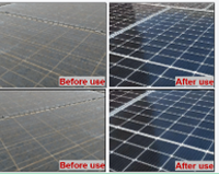 Verre photovoltaïque Re-YINCAI de qualité industrielle à nano-revêtement autonettoyant anti-poussière, antistatique en 2 parties, pureté 99,99 %, réduit le nettoyage