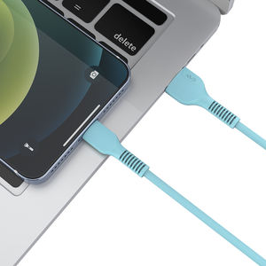 Câble de charge rapide Micro <span class=keywords><strong>USB</strong></span> 3A MICCELL, câble de données pour téléphone, compatible IOS et ordinateur Type-C, 1M PVC, vente en gros - Product Image 6