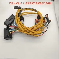 Câble de diagnostic C6.4 6.6 C7 C15 C9 3126B pour moteur d'excavatrice Caterpillar – Faisceau de câblage de détection complète et test de calculateur moteur (ECM)
