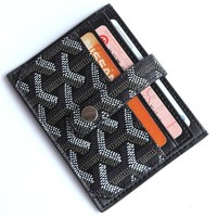 Nouveau porte-cartes de visite porte-cartes femmes tissé dame couleurs petit portefeuille