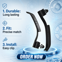 DE RONG Clips automobiles universels en plastique durable QJ-KK22, serre-câbles pour trou de 7 mm, épaisseur de 3,2 mm, attaches automobiles en plastique, vente en gros