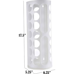 37cm 45cm Wall Mount Foldable Plastic Grocery <b>Bag</b> Storage Holder Trash <b>Bag</b> Dispenser <b>Vinyl</b> Holder <b>Bag</b> Organizer - Product Image 4
