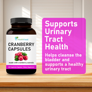 Best Seller Cranberry Capsules with Acerola Cranberry Extract Helps Cleanse the Bladder Support Immune Function Cranberry - Product Image 4