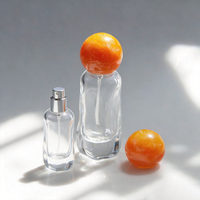 Emballage personnalisé de parfum et d'huile essentielle en flacon de verre avec bouchon pulvérisateur, étiquette privée unique, 5 ml, 10 ml, 15 ml