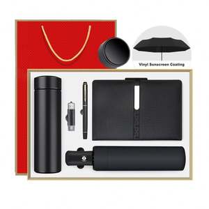 ชุดของขวัญ7ใน1ชุดพร้อมโน้ตบุ๊คขวดน้ำร่มอัตโนมัติยูเอสบีไดรฟ์ปากกาของขวัญแต่งงานพร้อมพาวเวอร์แบงค์และลำโพง BT - Product Image 4