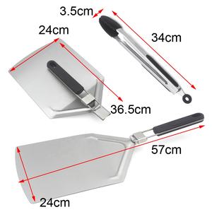Хит продаж, набор для очистки пиццы из нержавеющей стали с металлической ручкой для инструментов для пиццы - Product Image 1