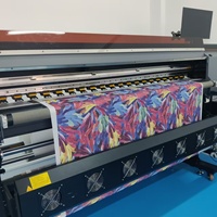 Enjet E74 4 kepala epson i3200 dengan pencetak sublimasi lebar 1.9M untuk mesin transfer panas poliester