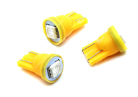 Autodragons #555 T10 192 168 194 1 SMD 5050 LED Arcade Flipper Ampoule Ambre Couleur AC/DC 6.3 Tension Non Ghosting