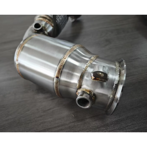 AKS Catted Downpipe für BMW M5 F90 M8 F92 F93 LCI Inc CS Ende 2021 Racing Downpipe - Product Image 4