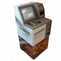 Máquina de quiosco de colección de monedas de automatización de autoservicio con pantalla táctil para banco