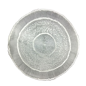New Arrival Classic Round Hollow PVC Non-slip Heat-resistant Eco-Friendly Gold and <strong>Silver</strong> Household Place Mat <strong>Coasters</strong> 30x45cm - Product Image 2