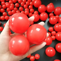 Boules de joint en caoutchouc de personnalisation professionnelle petite boule intérieure en caoutchouc boule de Gel de silice solide industrielle