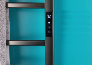 Radiateurs de salle de bain plats muraux populaires, ensemble d'accessoires de salle de bain, porte-serviettes chauffant en acier inoxydable - Product Image 6