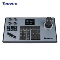 Sistema de transmisión en vivo profesional POE NDI PTZ Cámara Joystick Controller para transmisión en vivo