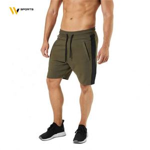 กางเกงขาสั้นเบอร์มิวดาสำหรับผู้ชายกางเกงขาสั้นเบอร์มิวดาสไตล์ลำลองเสื้อถักนิตติ้งเอวยางยืดปิดเข่า - Product Image 1