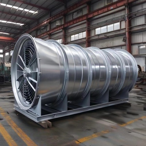 Ventilateur axial industriel antidéflagrant, ventilation haute pression, acier inoxydable, montage mural, <span class=keywords><strong>extraction</strong></span> de fumée - Product Image 5