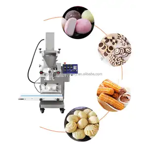 Automatic Energy Bites Bliss Ball Rounding Machine Small cookie Dough Extruder Date Ball Rolling Machine