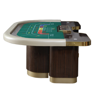 Table de casino ovale moderne en bois et fer avec pieds en bois massif pour 6 à 8 personnes, idéale pour les jeux de cartes de poker Texas Hold'em de luxe