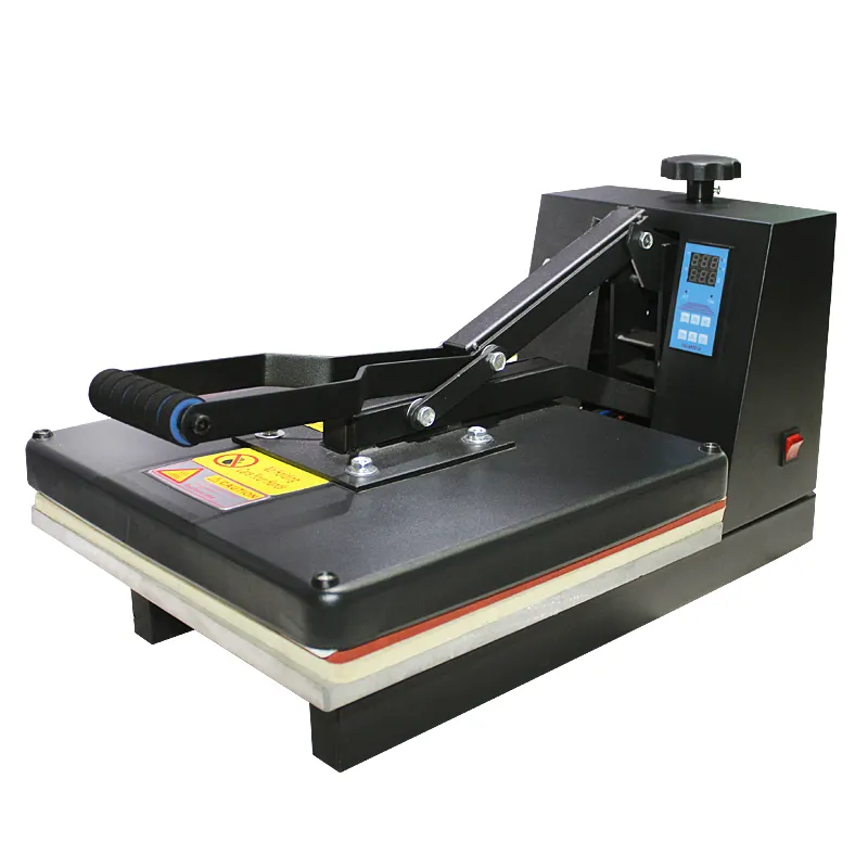 38x38cm Flat Heat Press Machine for Tshirt for Rock MDF Glass Photo Frame Metal Material for Garment Label Card Printer Puzzle