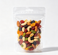 Ecologisch verantwoorde, recyclebare, vochtbestendige gelamineerde plastic stand-up pouch SUP-3 model, op maat gemaakt merk, voor gedroogd fruit, snoep, dierenvoer, aardappelproducten