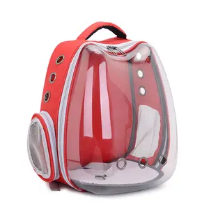 Airline Approved Travel Bag Portable Transparent Full View Pet Carrier Backpack Capsule