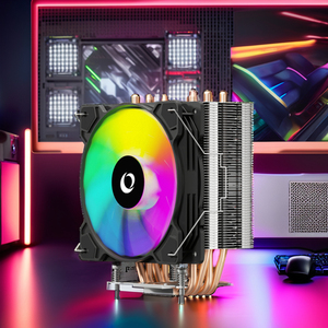 ZeroMaster 4 Heatpipe 12V ARGB PWM LED Sync RGB Radiador de Cobre con Conector de 4 Pines para Refrigeración de CPU en Juegos - Product Image 3