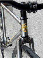 Vélo à une vitesse FS-01S INTRO7, cadre et fourche en acier CR-MO, vélo à pignon fixe 700c, frein V-Brake, jantes en alliage d'aluminium