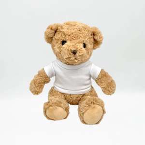 Logo personalizzato orsacchiotto peluche giocattolo personalizzato peluche orsacchiotto di peluche giocattolo con camicia cartone animato farcito animale orso decorazione - Product Image 1