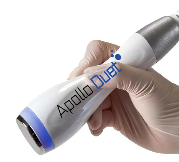 Apollo Duet electroporador facial piel fresca máquina de RF después del tratamiento láser electroporación máquina de mesoterapia