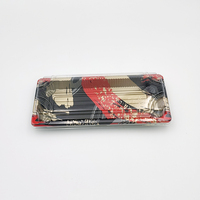 JY-1102 Einweg-Plastik-Sushi-Tablett Sushi-Verpackungsbox Großhandel Plastik-Lebensmittelbehälter SUSHI-BOX