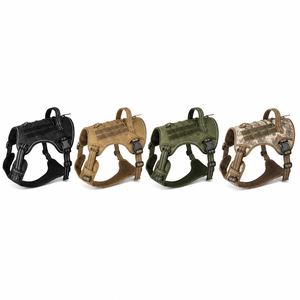 Tactical <strong>Dog</strong> <strong>Harness</strong> for Large <strong>Dogs</strong> Heavy Duty No Pull <strong>Military</strong> K9 Working <strong>Dog</strong> Vest with Handle Escape Proof Breathable S XL - Product Image 5