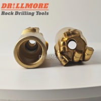 Foret de forage PDC en alliage de diamant ultra-résistant DrillMore, garantie 3 ans, outil de forage forgé pour l'exploitation minière du charbon et la construction
