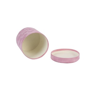 Caja de regalo de flores con embalaje de papel de terciopelo y cartón para ramo de flores, se puede personalizar según las necesidades. - Product Image 3