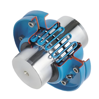 Accouplement à ressort serpentin RSK, type d'installation axiale, pour machines-outils et ventilateurs dans les machines générales