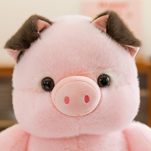 Venta Directa <span class=keywords><strong>de</strong></span> Fábrica: Peluche <span class=keywords><strong>de</strong></span> Cerdo <span class=keywords><strong>de</strong></span> la Serie Running, Muñeco <span class=keywords><strong>de</strong></span> Peluche <span class=keywords><strong>de</strong></span> Animal <span class=keywords><strong>de</strong></span> Dibujos Animados al por Mayor, Peluche <span class=keywords><strong>de</strong></span> Compañía Calmante para Bebés con Overol - Product Image 5