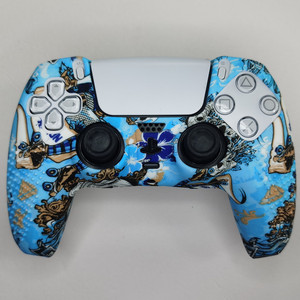 SYYTECH Housse de protection en silicone antidérapante à transfert d'eau pour manette PS5 <span class=keywords><strong>Playstation</strong></span> <span class=keywords><strong>5</strong></span> Accessoires - Product Image 6