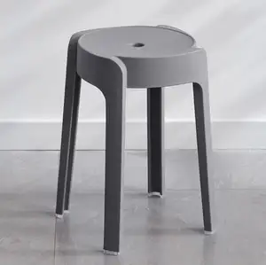 Yeni tasarım plastik İstifleme 4 bacak yemek masası sandalyesi çocuk üretimi