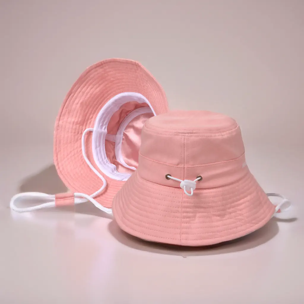 Özel pamuk Chapeau Seau kova şapka tasarım kendi nakış Sombrero De Cubo kova şapka ile özel Logo