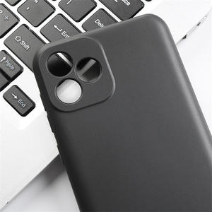 Coque de téléphone portable Durable, en TPU, noire pur, pour Blackview <span class=keywords><strong>OSCAL</strong></span> <span class=keywords><strong>C20</strong></span>/<span class=keywords><strong>C20</strong></span> Pro - Product Image 3