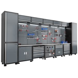 GD новый тип Многоцелевой большой нержавеющей стали инструмент для хранения гаража шкаф сервисный инструмент Стенд композитная рабочая станция - Product Image 3