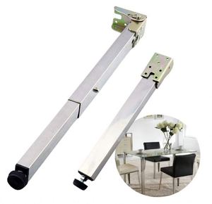 Modern Metal Folding <b>Adjustable</b> Iron <b>Table</b> <b>Legs</b> for Bedroom Home Office Dining Kitchen Hotel Outdoor Living Room Furniture - Product Image 1