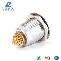 Zócalo de aviación autoblocante de precisión Push Pull 3B 2-18 24 30-Core Beauty Instrument Connector Tipo de enchufe