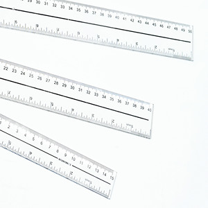 Xinwanrun Righello Pieghevole Trasparente in Plastica da 15cm, Scala Centimetrica e in <span class=keywords><strong>Pollici</strong></span>, Strumento di Misurazione Promozionale per Studenti - Product Image 6