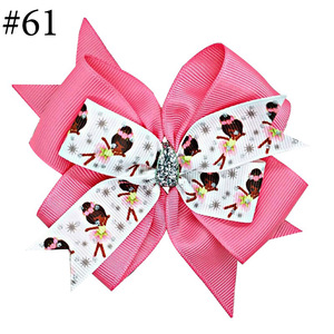 Moños para el Cabello de Ballet Rosa de 4 Pulgadas, Pinzas con Diseño de Molinillo, Lazos de Cinta Grosgrain para Niñas, Accesorios para el Cabello - Product Image 5