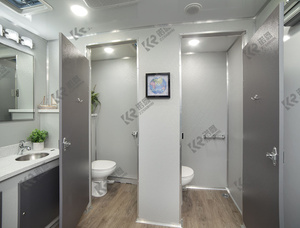 Toilettes portables luxueuses et durables, remorques de douche, remorques sanitaires exécutives, salles de bain mobiles - Product Image 3