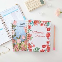 Carnet de planification hebdomadaire et mensuelle personnalisé en gros à prix abordable