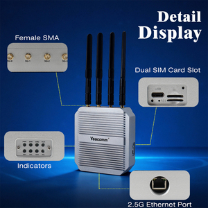 راوتر لاسلكي خارجي Yeacomm NR630 SDX75 SDX62 بوضع الجسر، مودم 5G مع فتحة لبطاقة SIM، إمكانية تغيير IMEI، نسخة عالمية مع VPN - Product Image 6