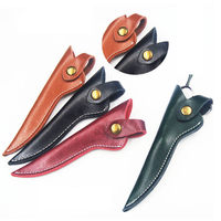 Étui de Voyage en Cuir pour Ciseaux de Coiffure, Housse de Protection pour Ciseaux de Barbier, Sac à Outils de Coiffure pour le Camping et la Cuisine