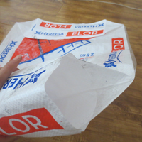 Sacs en raphia PP avec logo personnalisé pour ciment, sacs de conditionnement de ciment de 25 kg